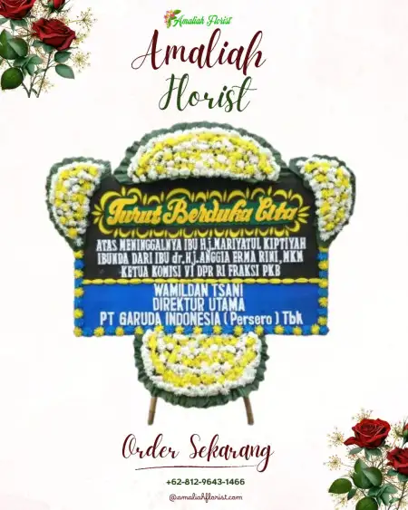 Papan Bunga Duka Moyo Hulu